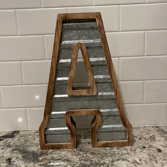 Hobby Lobby Wall Decor Galvanized Metal Letter Wall Decor A Poshmark